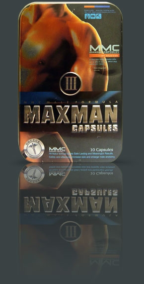 Таблетки для повышения потенции MAXMAN III