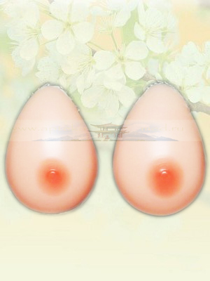 Накладная грудь каплевидной формы