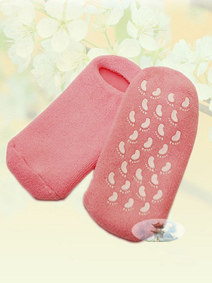 Увлажняющие силиконовые носки с гелевой пропиткой для ухода за кожей ног