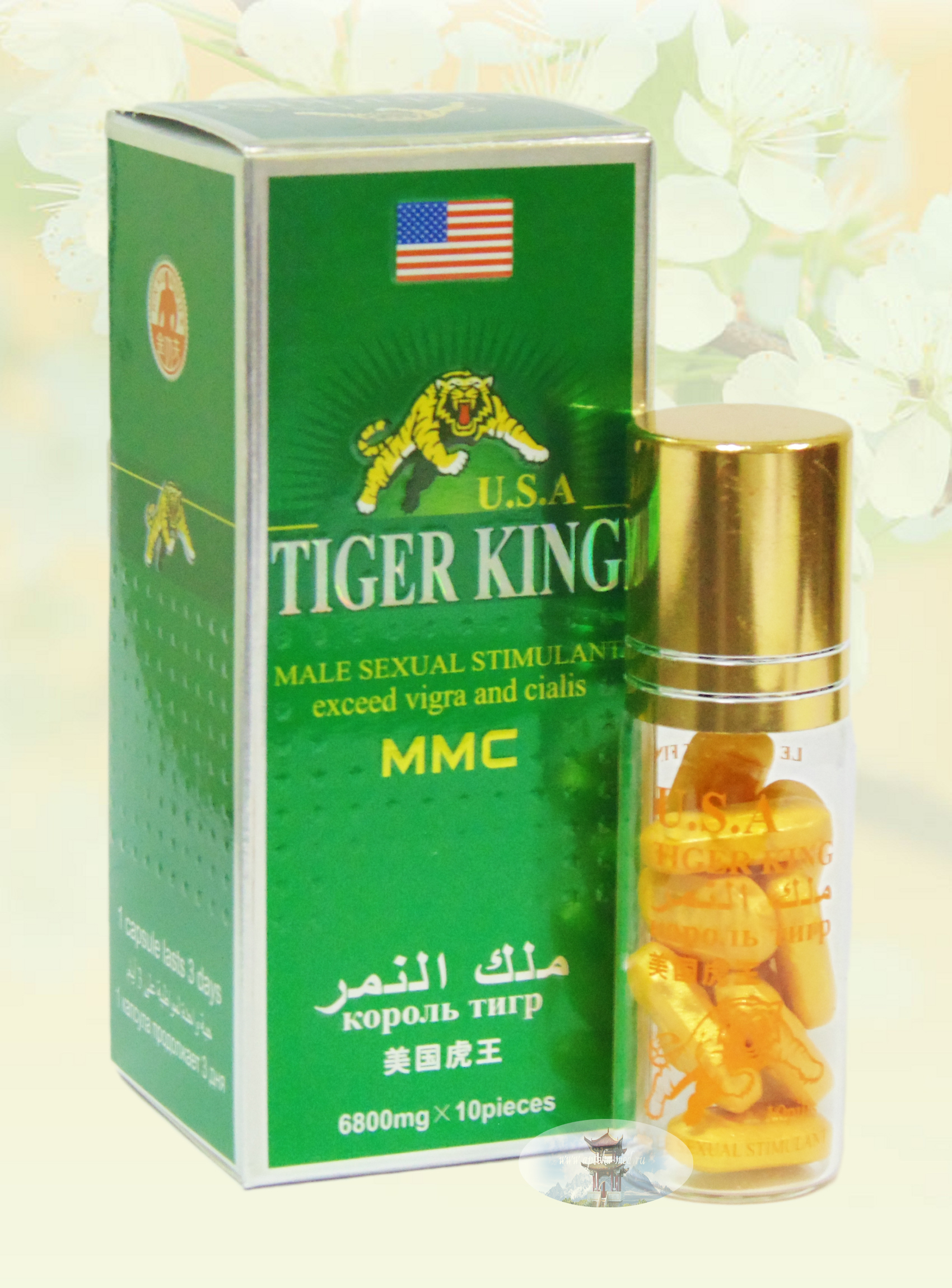 Tiger king — Король тигр — натуральный природный стимулятор для мужчин