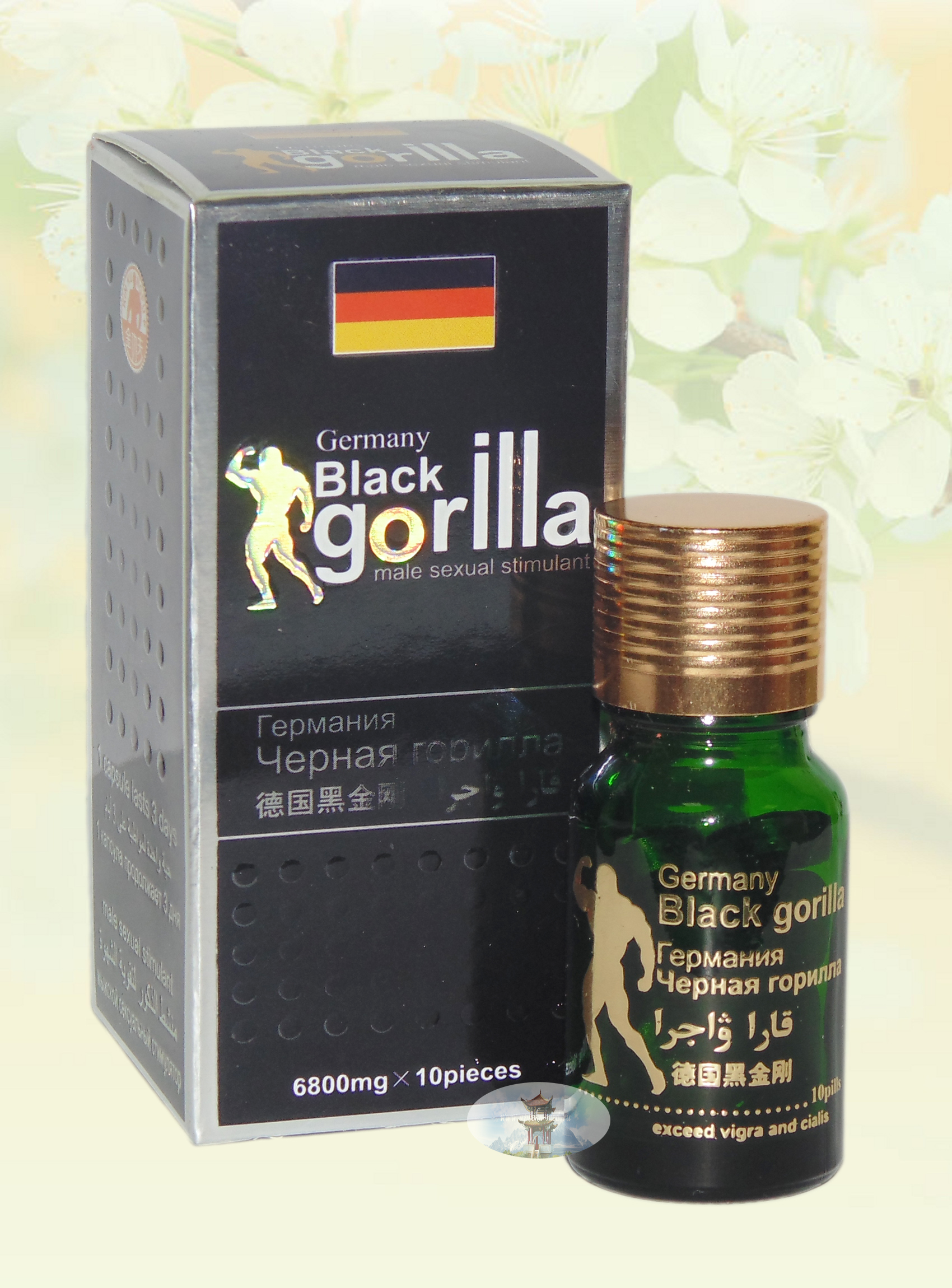 BLACK GORILLA (ЧЕРНАЯ ГОРИЛЛА) препарат для потенции