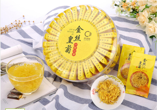 Органический чай «Цветок хризантемы» (Цзинь Си Хуан Цзюй)