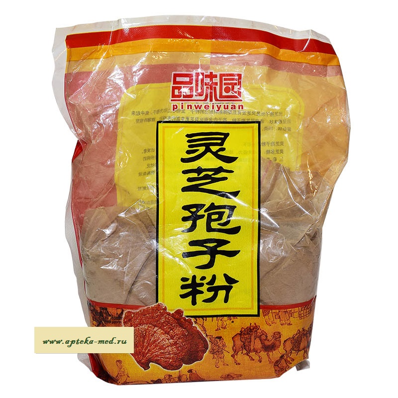 100% Споровый порошок гриба «Линчжи» (Ganoderma Lucidum) 250 г