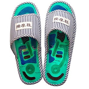 Массажные тапочки — рефлексотерапия стопы дома!