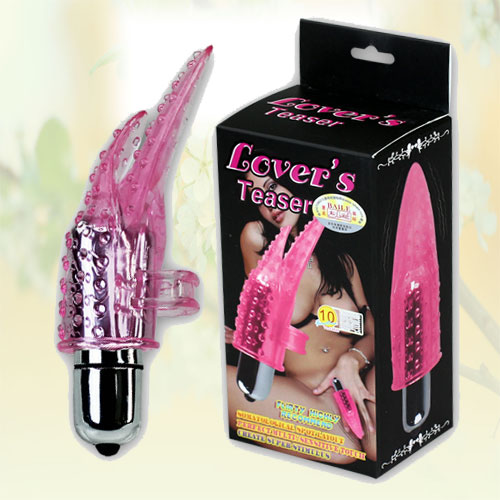 Стимулятор клитора. Вибростимулятор на пальчик «РОЗОВЫЙ ЛЕПЕСТОК ЛОТОСА»